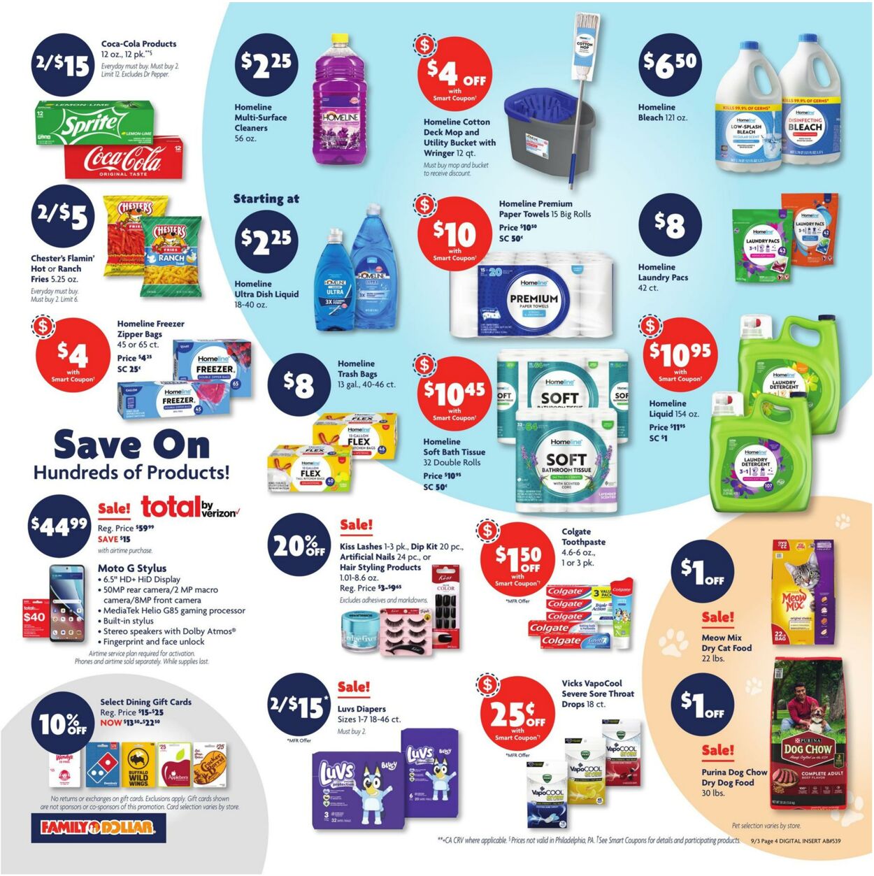 Weekly ad Family Dollar 09/03/2024 - 09/07/2024