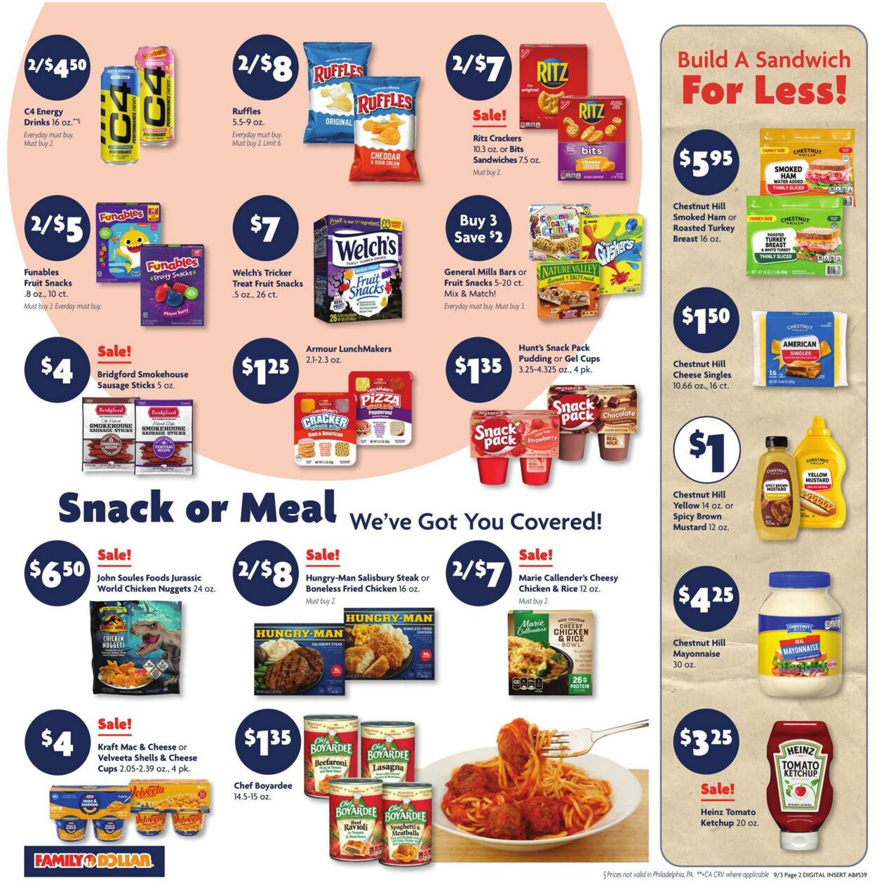 Weekly ad Family Dollar 09/03/2024 - 09/07/2024