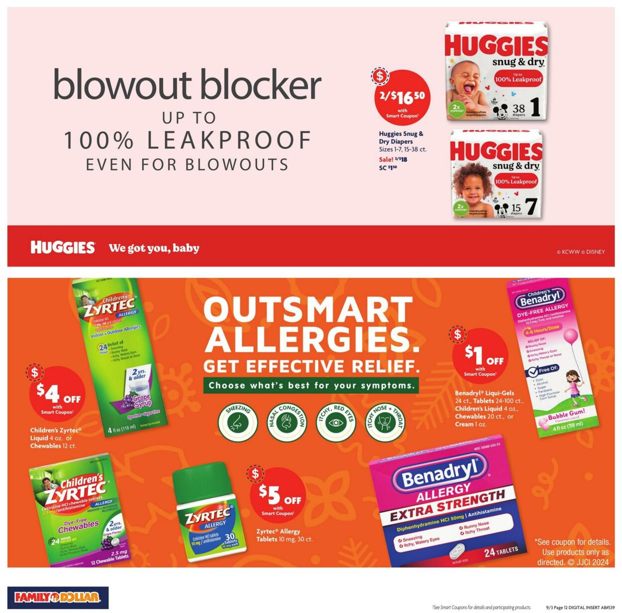 Weekly ad Family Dollar 09/03/2024 - 09/07/2024