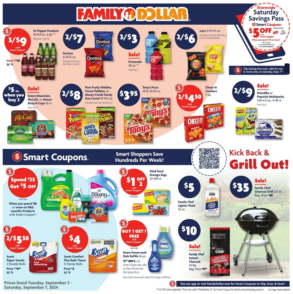 Weekly ad Family Dollar 09/03/2024 - 09/07/2024