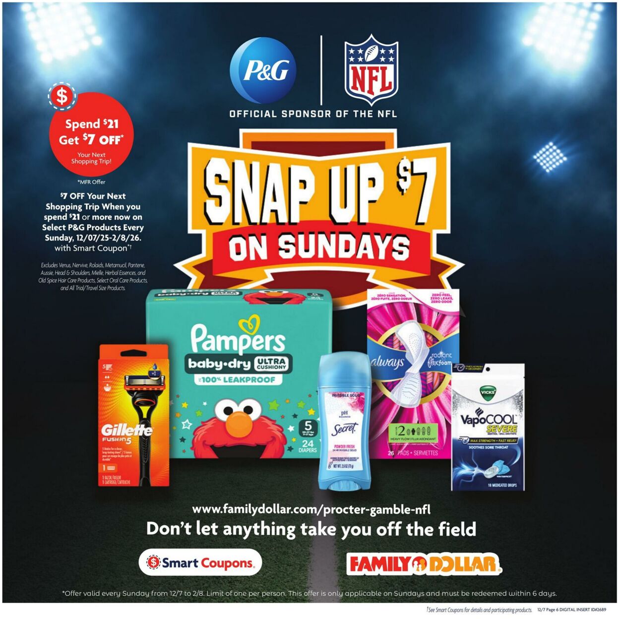 Weekly ad Family Dollar 12/07/2025 - 12/13/2025