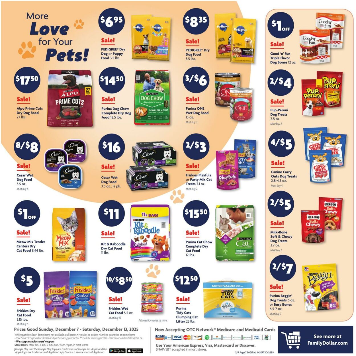 Weekly ad Family Dollar 12/07/2025 - 12/13/2025