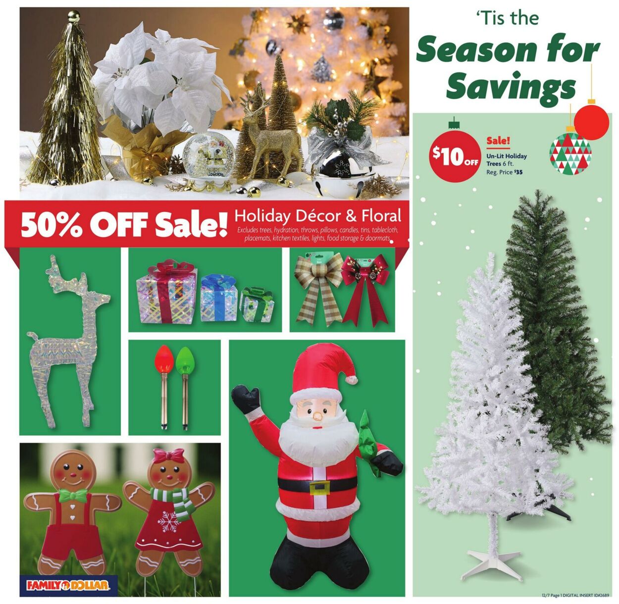 Weekly ad Family Dollar 12/07/2025 - 12/13/2025