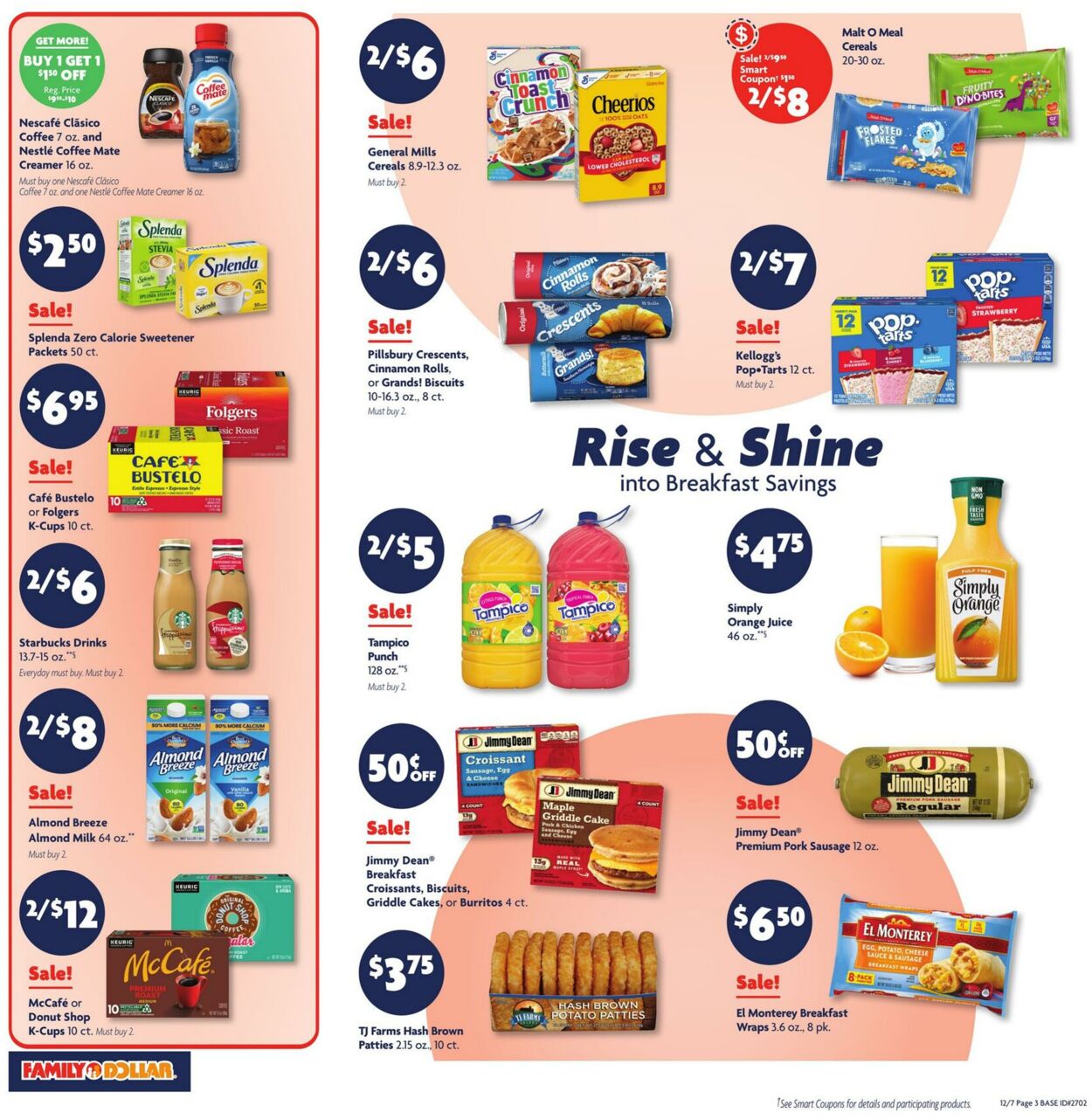 Weekly ad Family Dollar 12/07/2025 - 12/13/2025