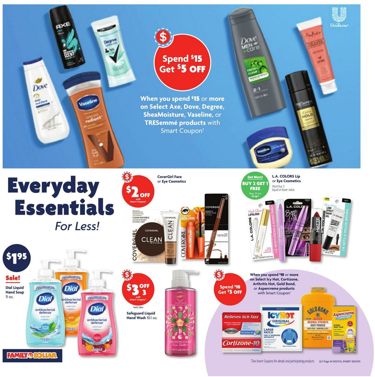 Weekly ad Family Dollar 08/03/2025 - 08/09/2025