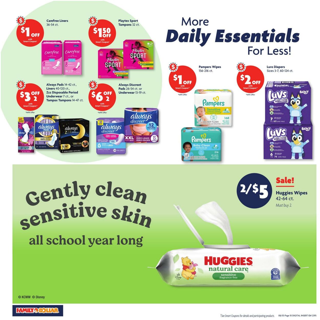 Weekly ad Family Dollar 08/03/2025 - 08/09/2025