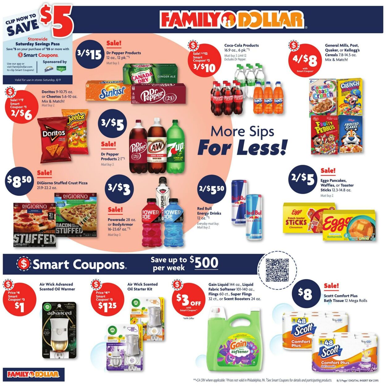 Weekly ad Family Dollar 08/03/2025 - 08/09/2025