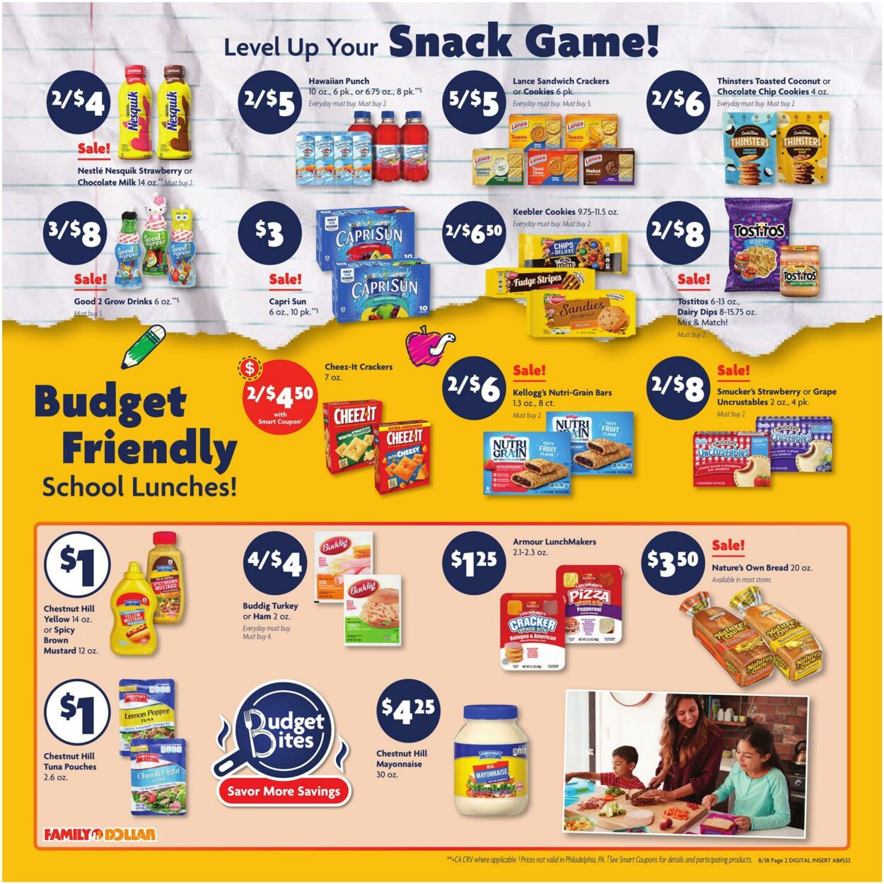 Weekly ad Family Dollar 08/18/2024 - 08/24/2024