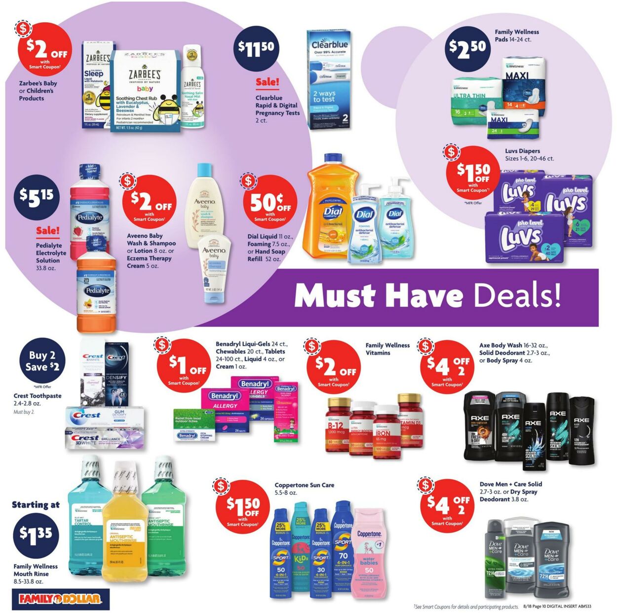 Weekly ad Family Dollar 08/18/2024 - 08/24/2024