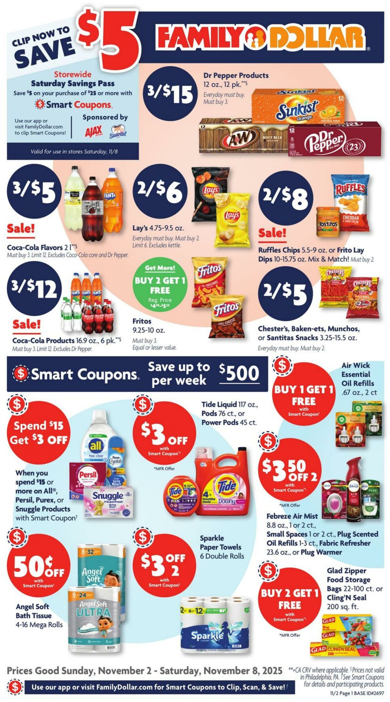 Weekly ad Family Dollar 11/02/2025 - 11/08/2025