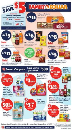 Weekly ad Family Dollar 06/01/2025 - 06/07/2025