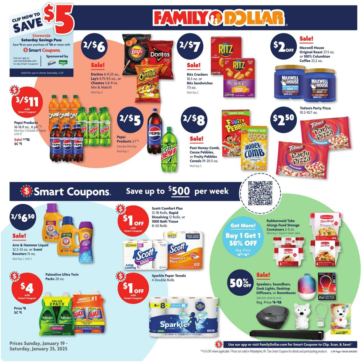 Weekly ad Family Dollar 01/19/2025 - 01/25/2025