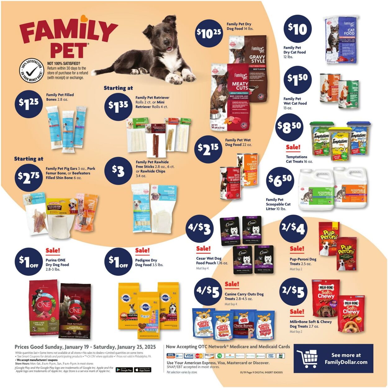 Weekly ad Family Dollar 01/19/2025 - 01/25/2025