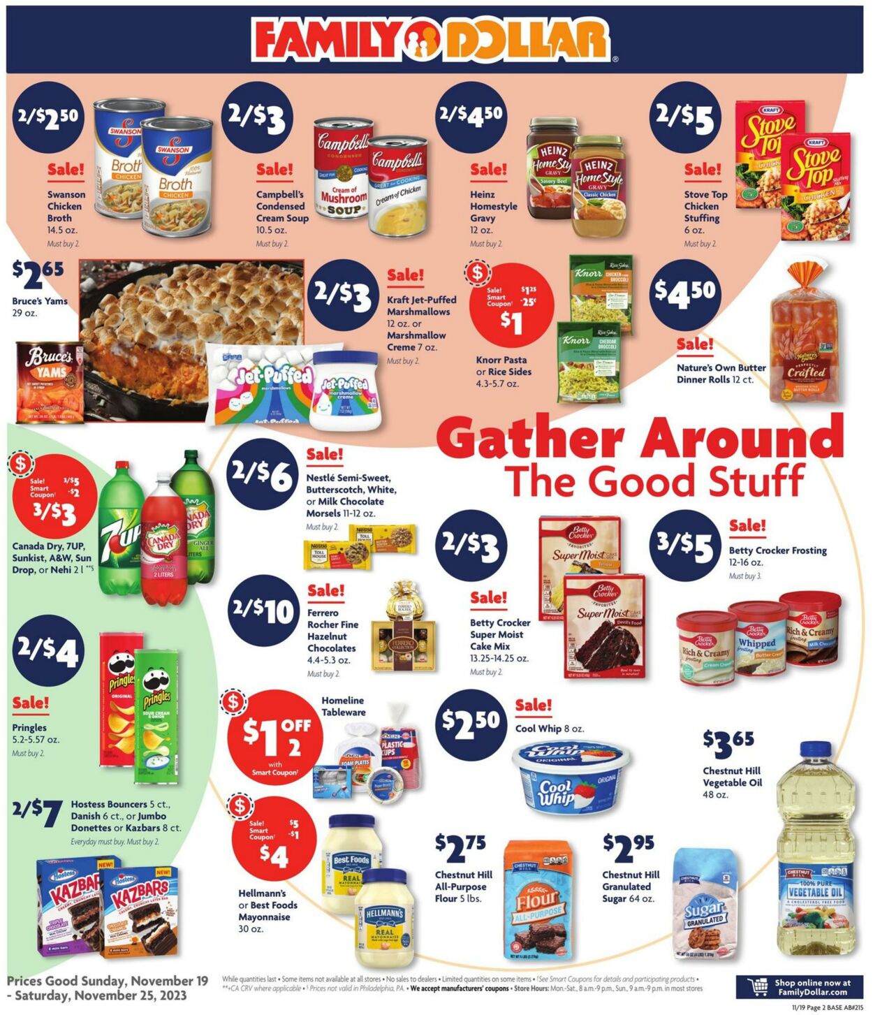 Weekly ad Family Dollar 11/19/2023 - 11/25/2023