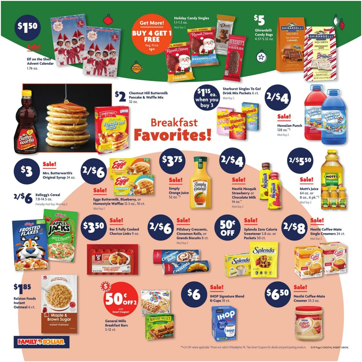 Weekly ad Family Dollar 11/19/2023 - 11/25/2023