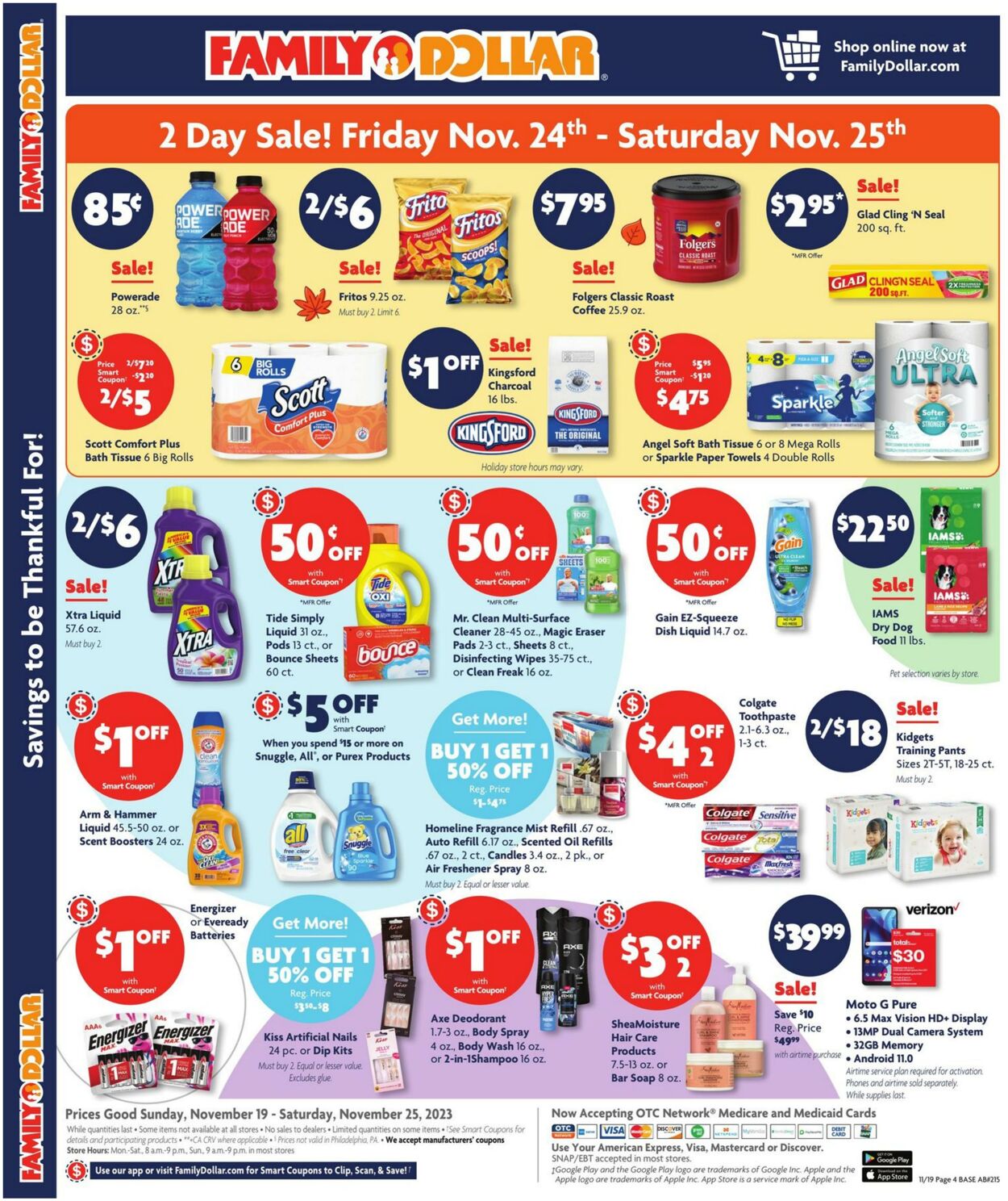 Weekly ad Family Dollar 11/19/2023 - 11/25/2023