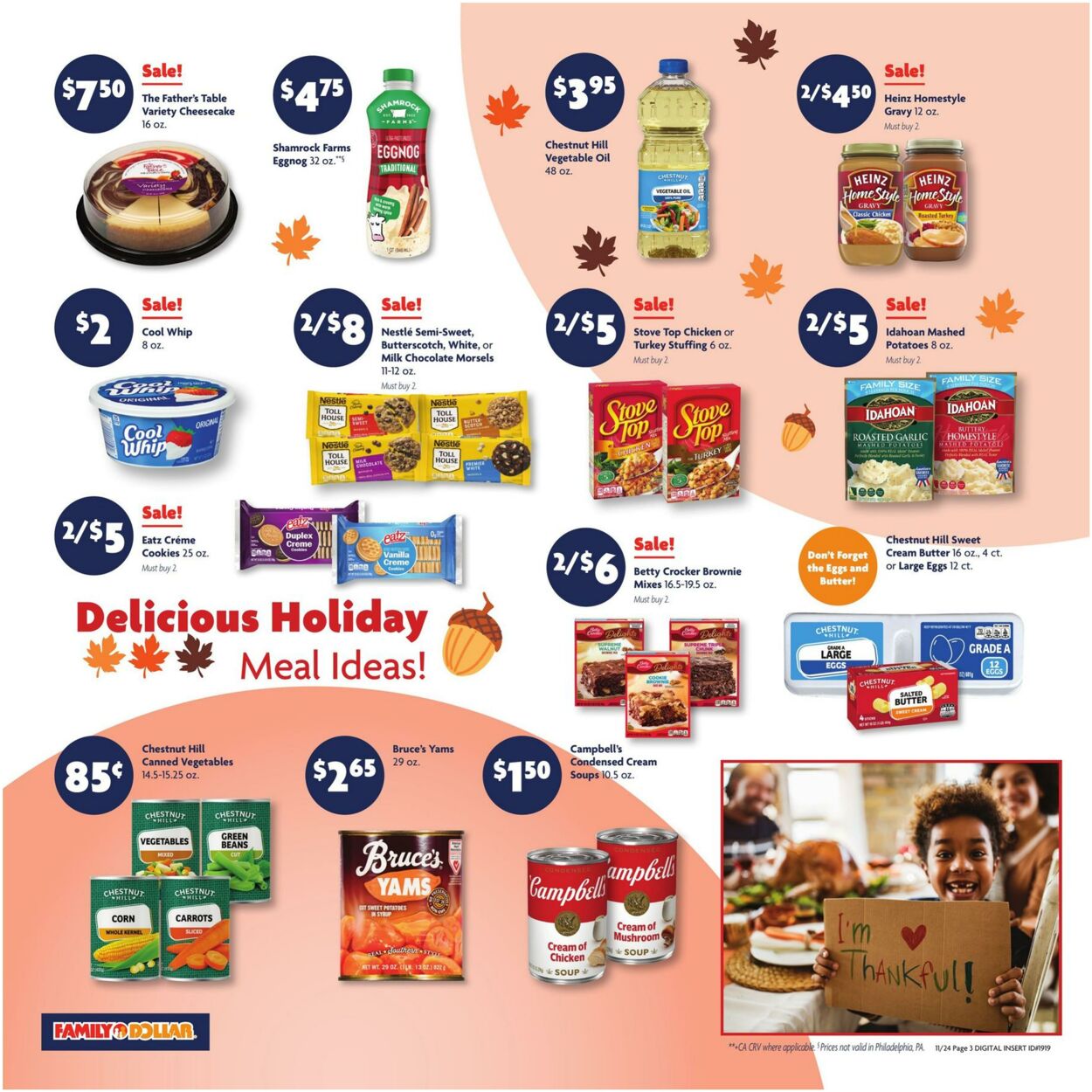 Weekly ad Family Dollar 11/24/2024 - 11/30/2024