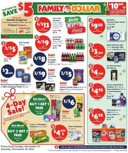 Weekly ad Family Dollar 11/24/2024 - 11/30/2024