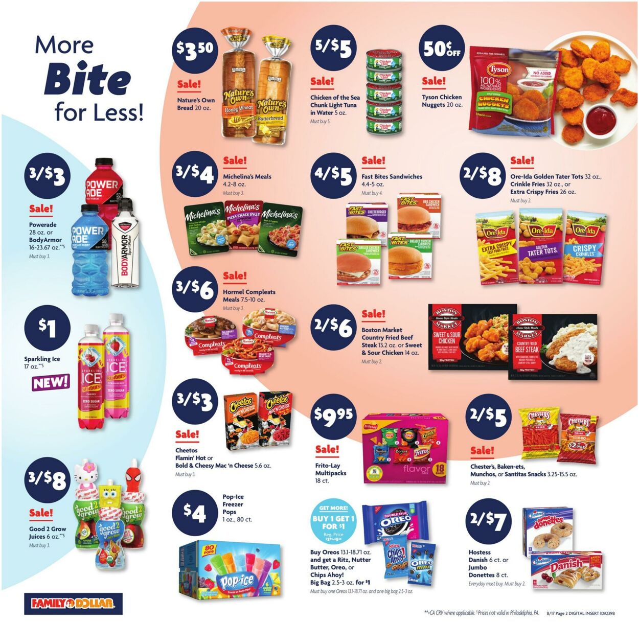 Weekly ad Family Dollar 08/17/2025 - 08/23/2025