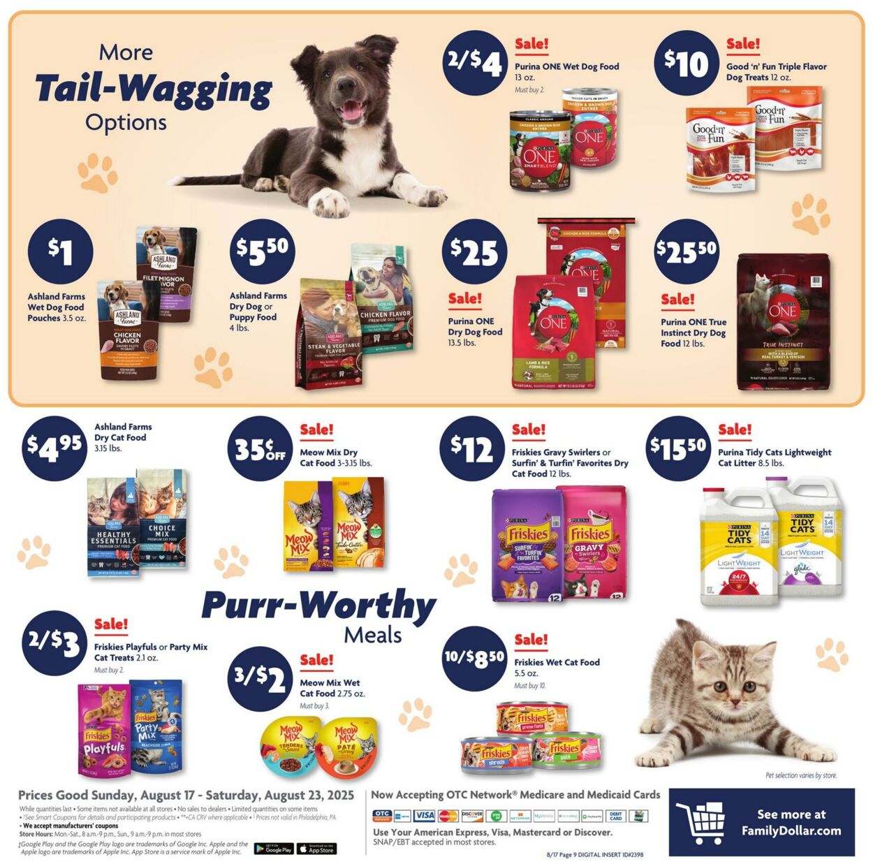 Weekly ad Family Dollar 08/17/2025 - 08/23/2025