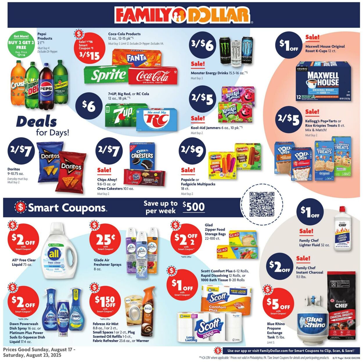 Weekly ad Family Dollar 08/17/2025 - 08/23/2025