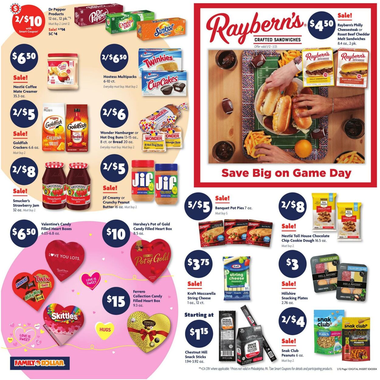 Weekly ad Family Dollar 01/12/2025 - 01/18/2025