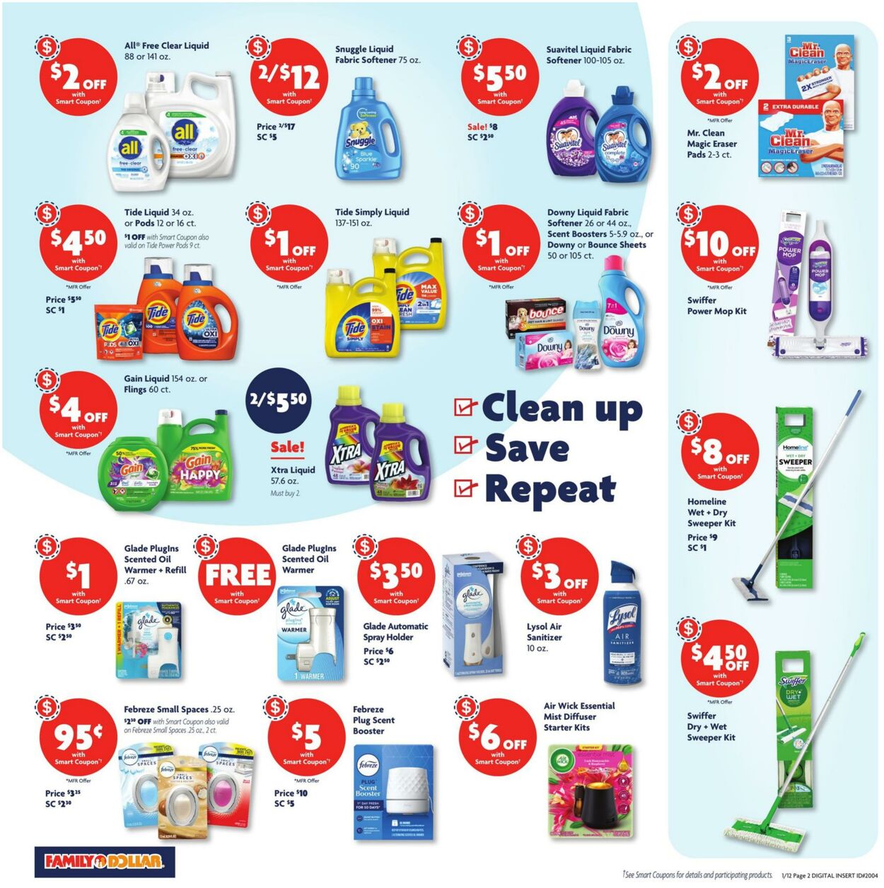 Weekly ad Family Dollar 01/12/2025 - 01/18/2025