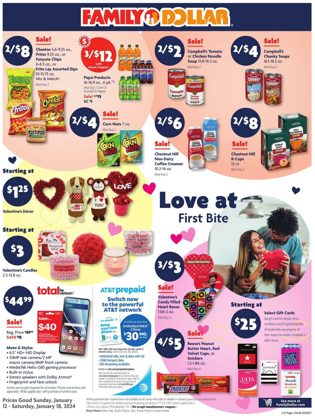 Weekly ad Family Dollar 01/12/2025 - 01/18/2025