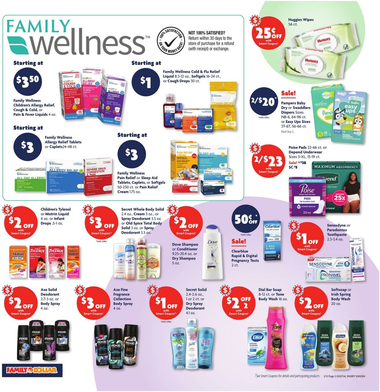 Weekly ad Family Dollar 01/12/2025 - 01/18/2025