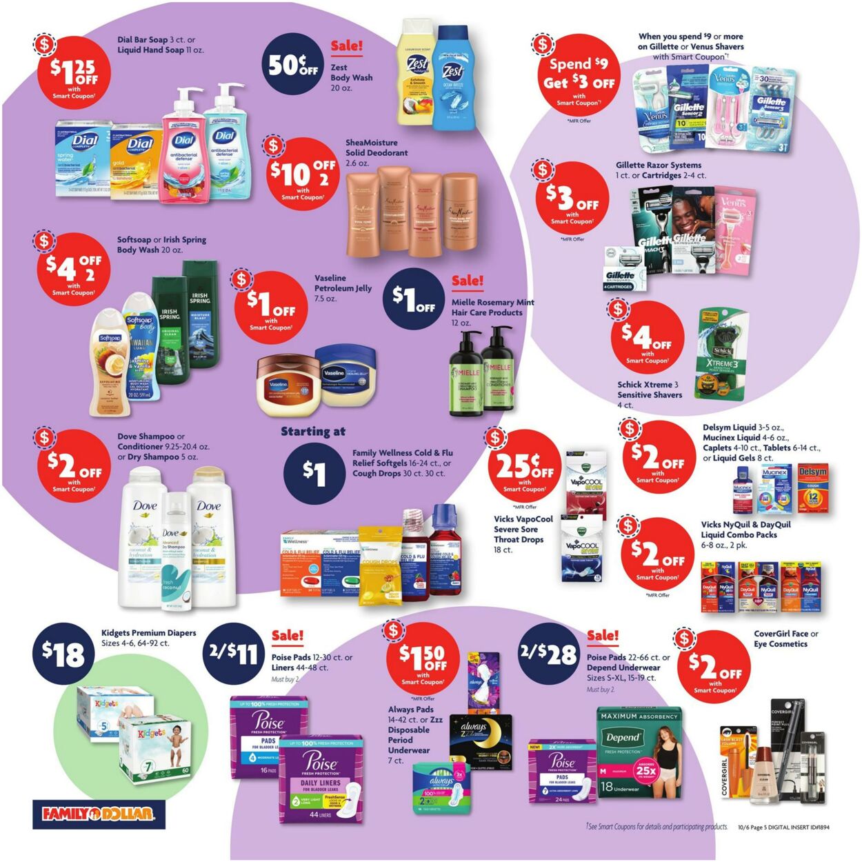 Weekly ad Family Dollar 10/06/2024 - 10/12/2024