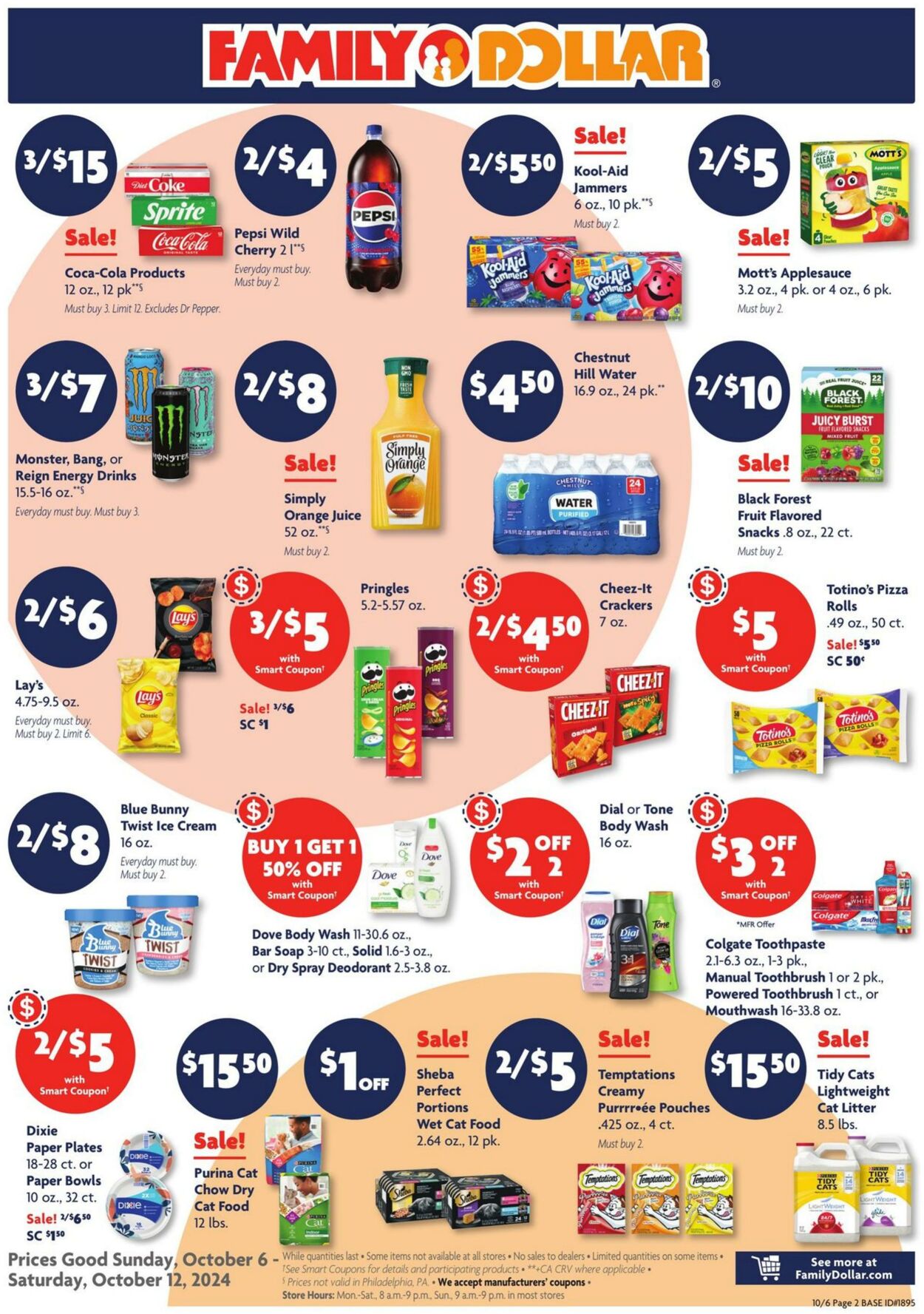 Weekly ad Family Dollar 10/06/2024 - 10/12/2024