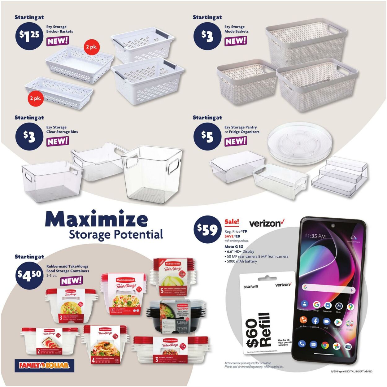 Weekly ad Family Dollar 09/29/2024 - 10/05/2024