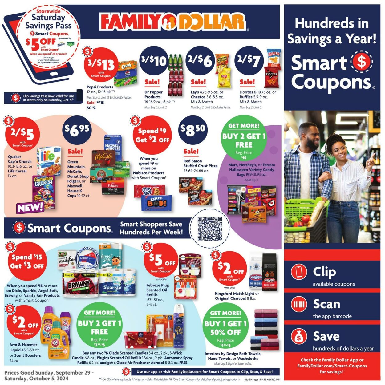 Weekly ad Family Dollar 09/29/2024 - 10/05/2024