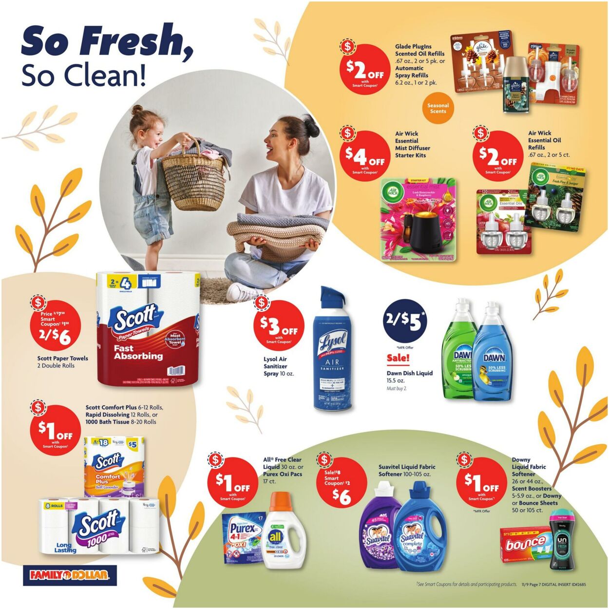 Weekly ad Family Dollar 11/09/2025 - 11/15/2025