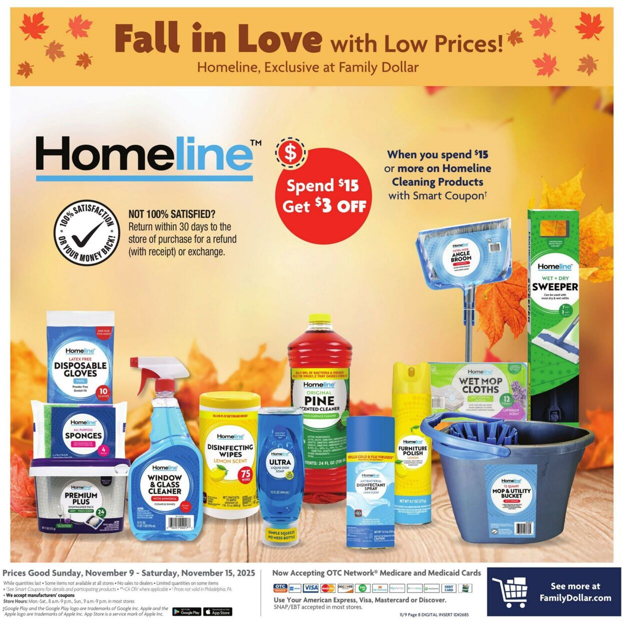 Weekly ad Family Dollar 11/09/2025 - 11/15/2025