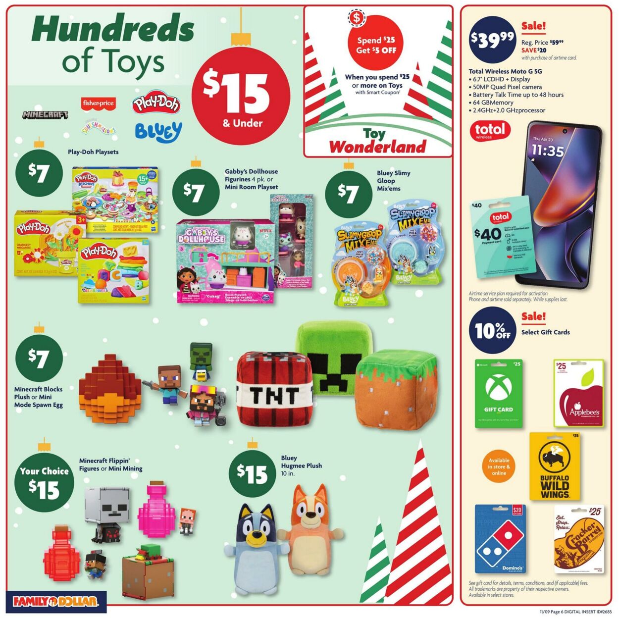 Weekly ad Family Dollar 11/09/2025 - 11/15/2025