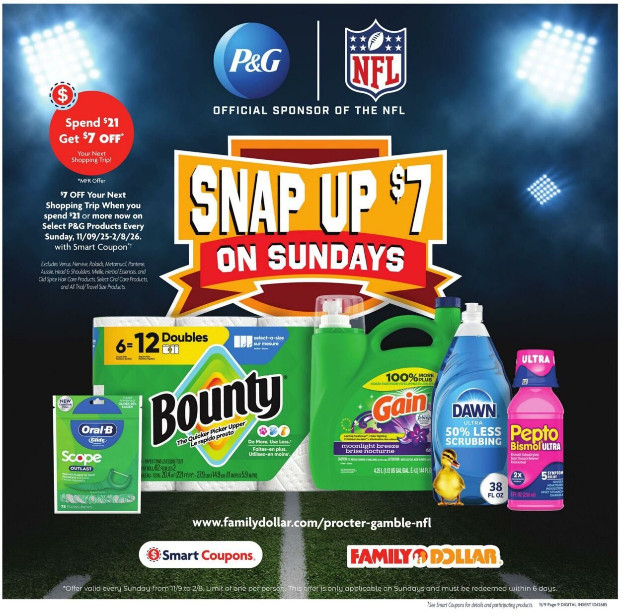 Weekly ad Family Dollar 11/09/2025 - 11/15/2025
