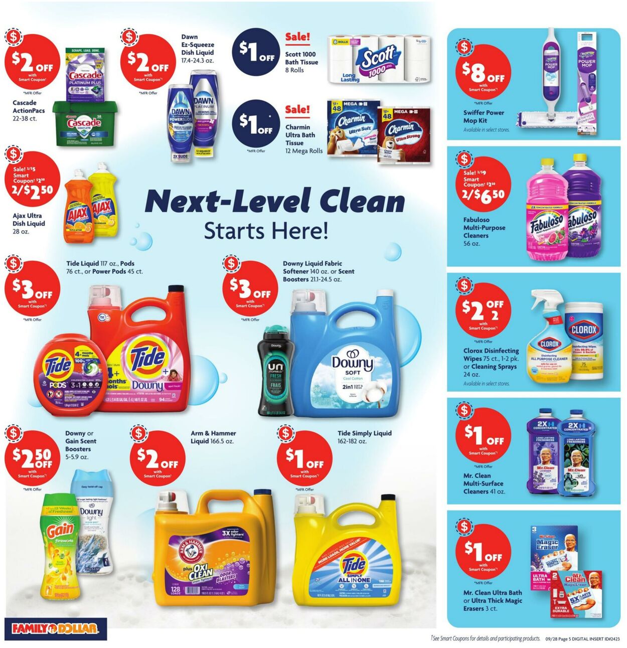 Weekly ad Family Dollar 09/28/2025 - 10/04/2025