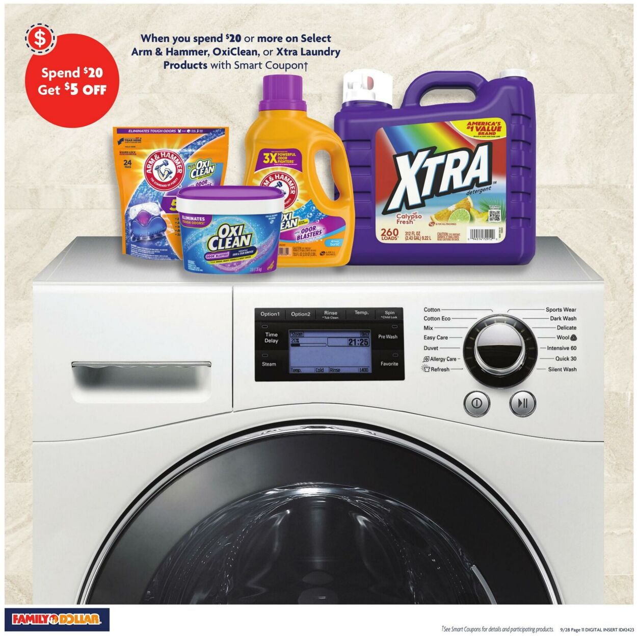 Weekly ad Family Dollar 09/28/2025 - 10/04/2025