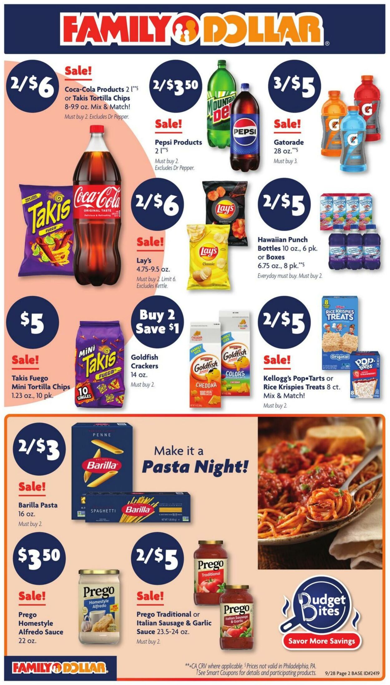 Weekly ad Family Dollar 09/28/2025 - 10/04/2025