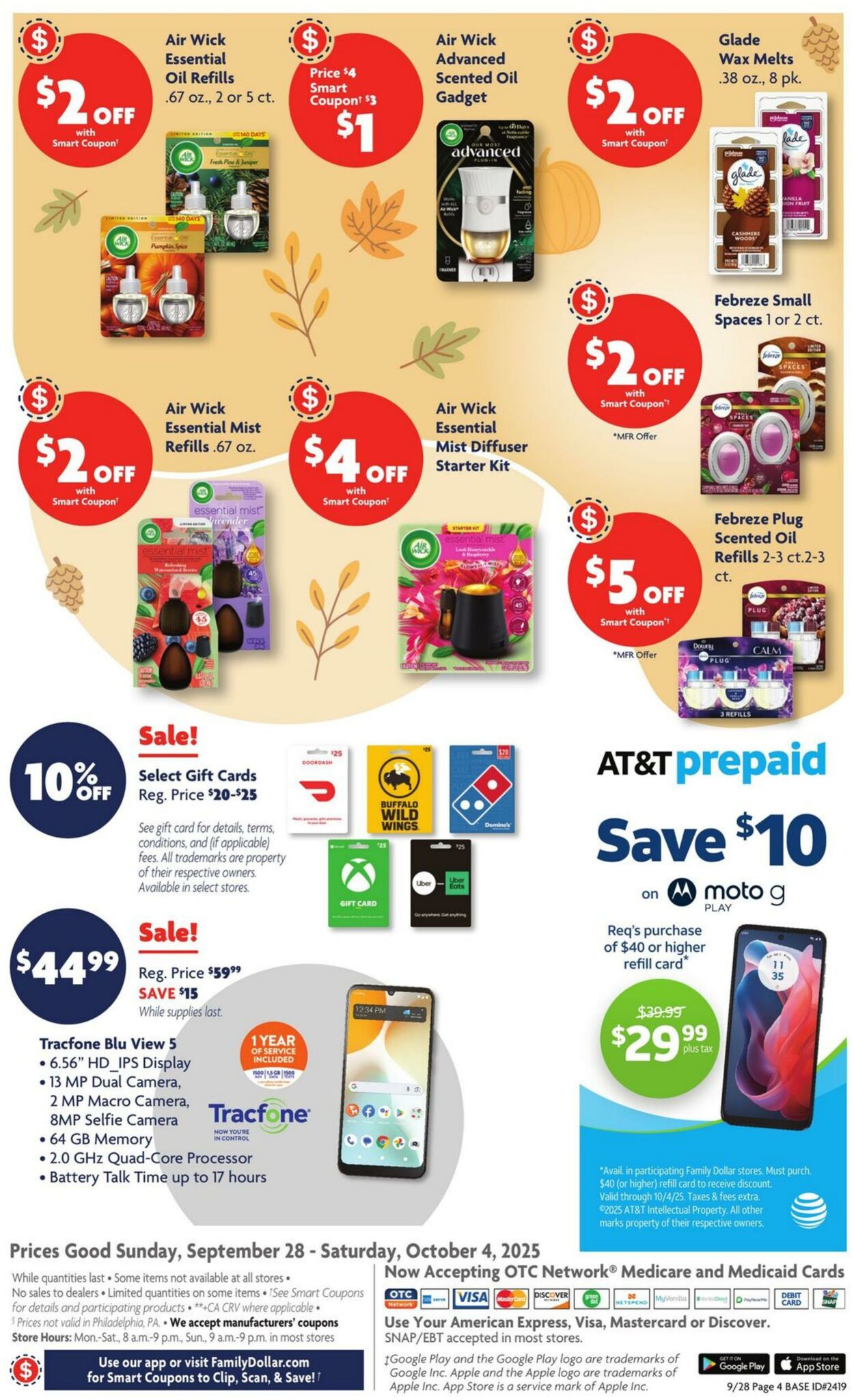 Weekly ad Family Dollar 09/28/2025 - 10/04/2025