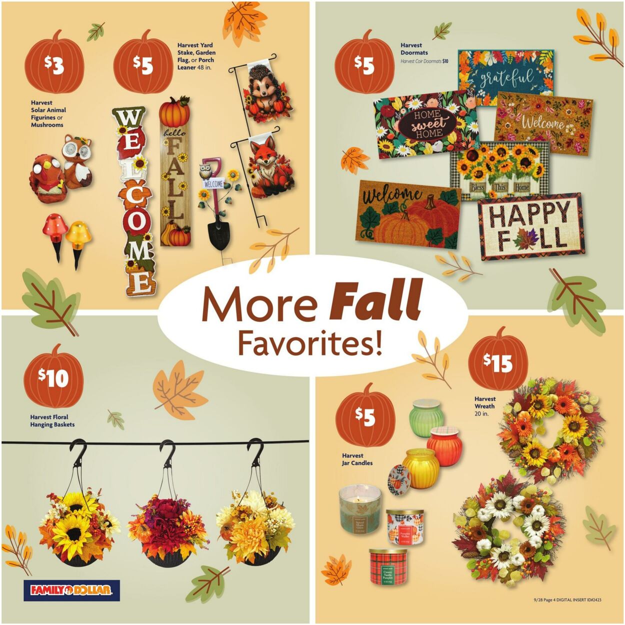 Weekly ad Family Dollar 09/28/2025 - 10/04/2025