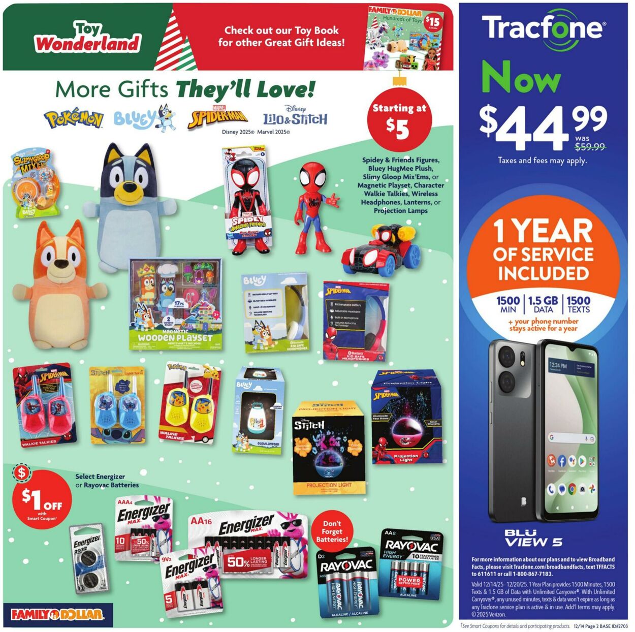 Weekly ad Family Dollar 12/14/2025 - 12/20/2025