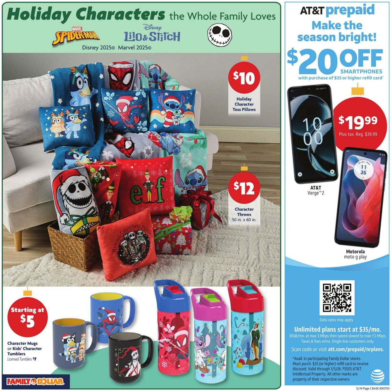 Weekly ad Family Dollar 12/14/2025 - 12/20/2025