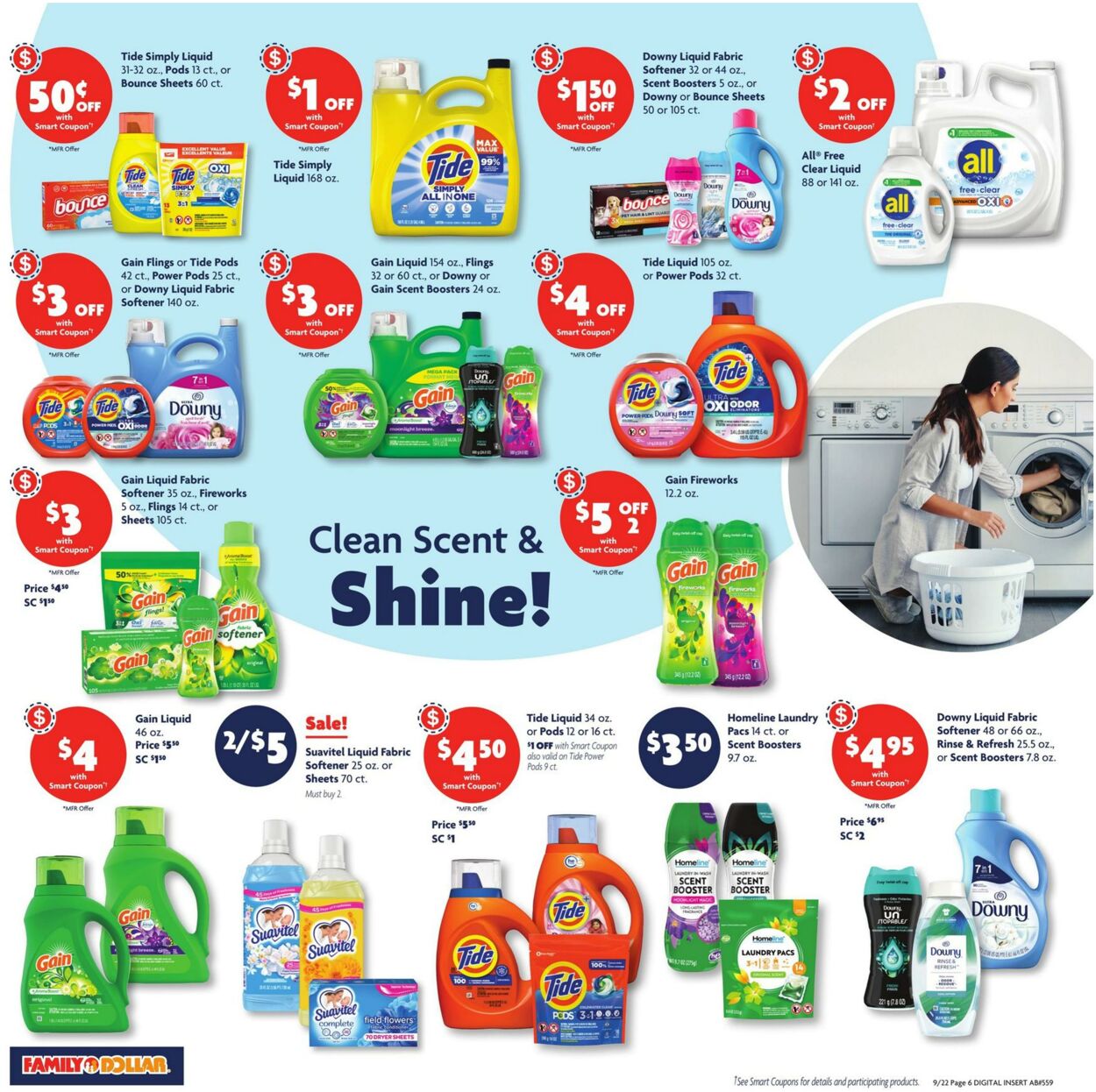 Weekly ad Family Dollar 09/22/2024 - 09/28/2024