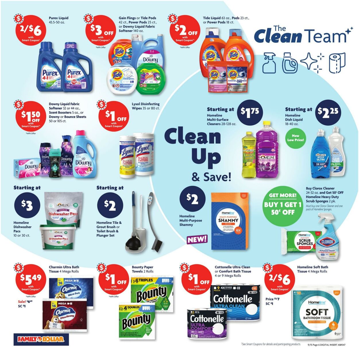 Weekly ad Family Dollar 09/15/2024 - 09/21/2024