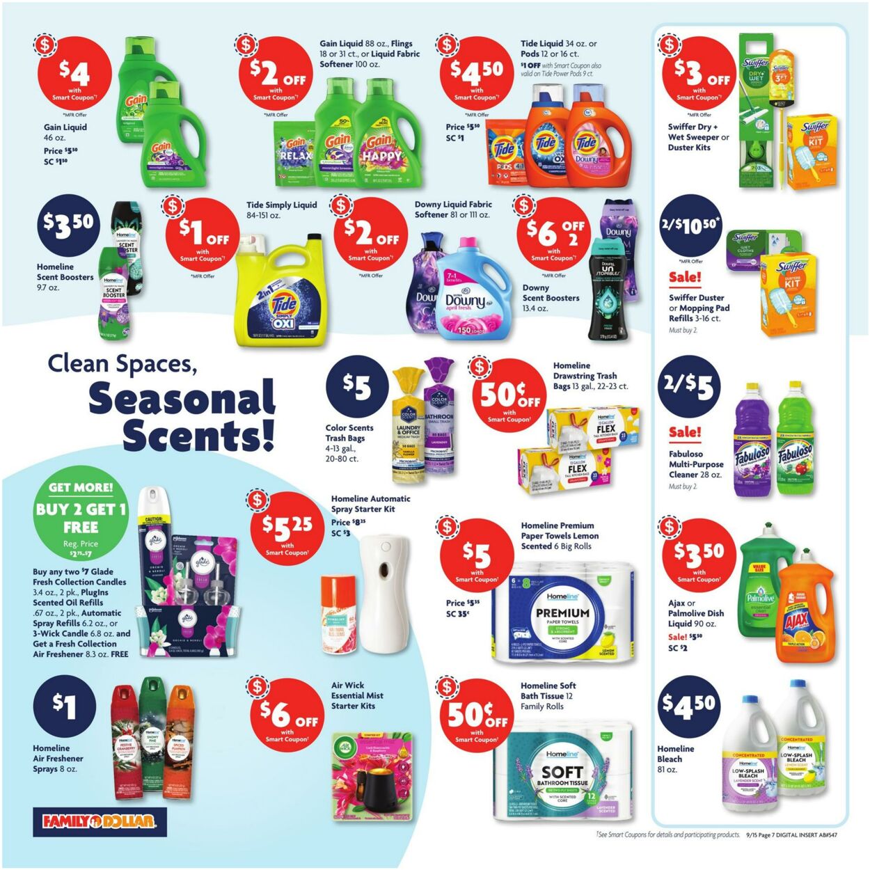 Weekly ad Family Dollar 09/15/2024 - 09/21/2024