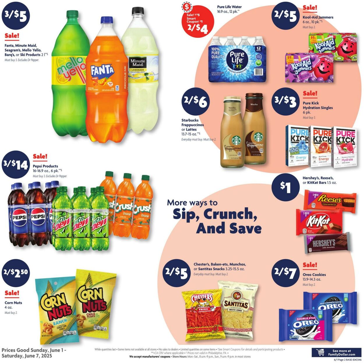 Weekly ad Family Dollar 06/01/2025 - 06/07/2025