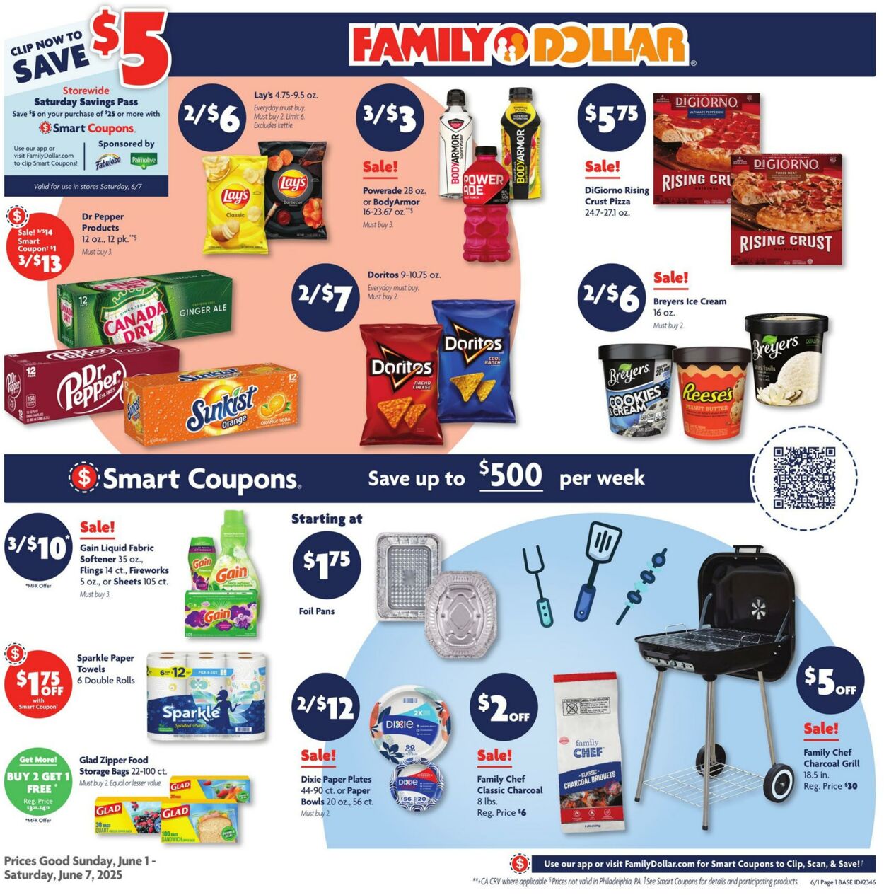 Weekly ad Family Dollar 06/01/2025 - 06/07/2025