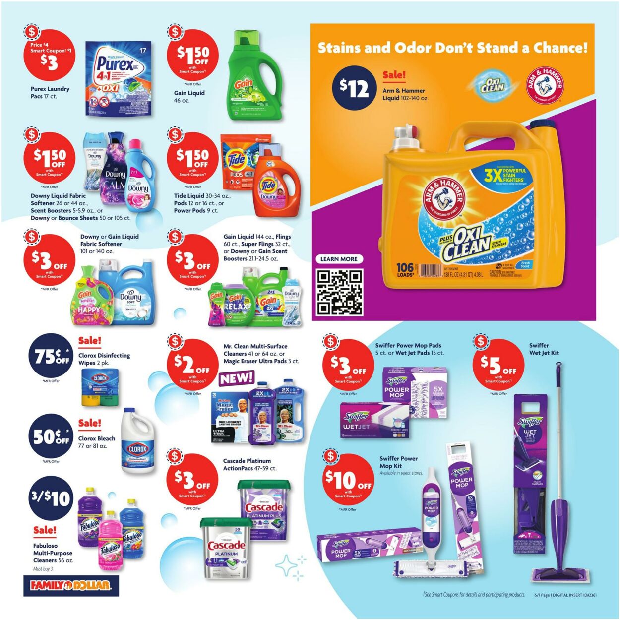 Weekly ad Family Dollar 06/01/2025 - 06/07/2025
